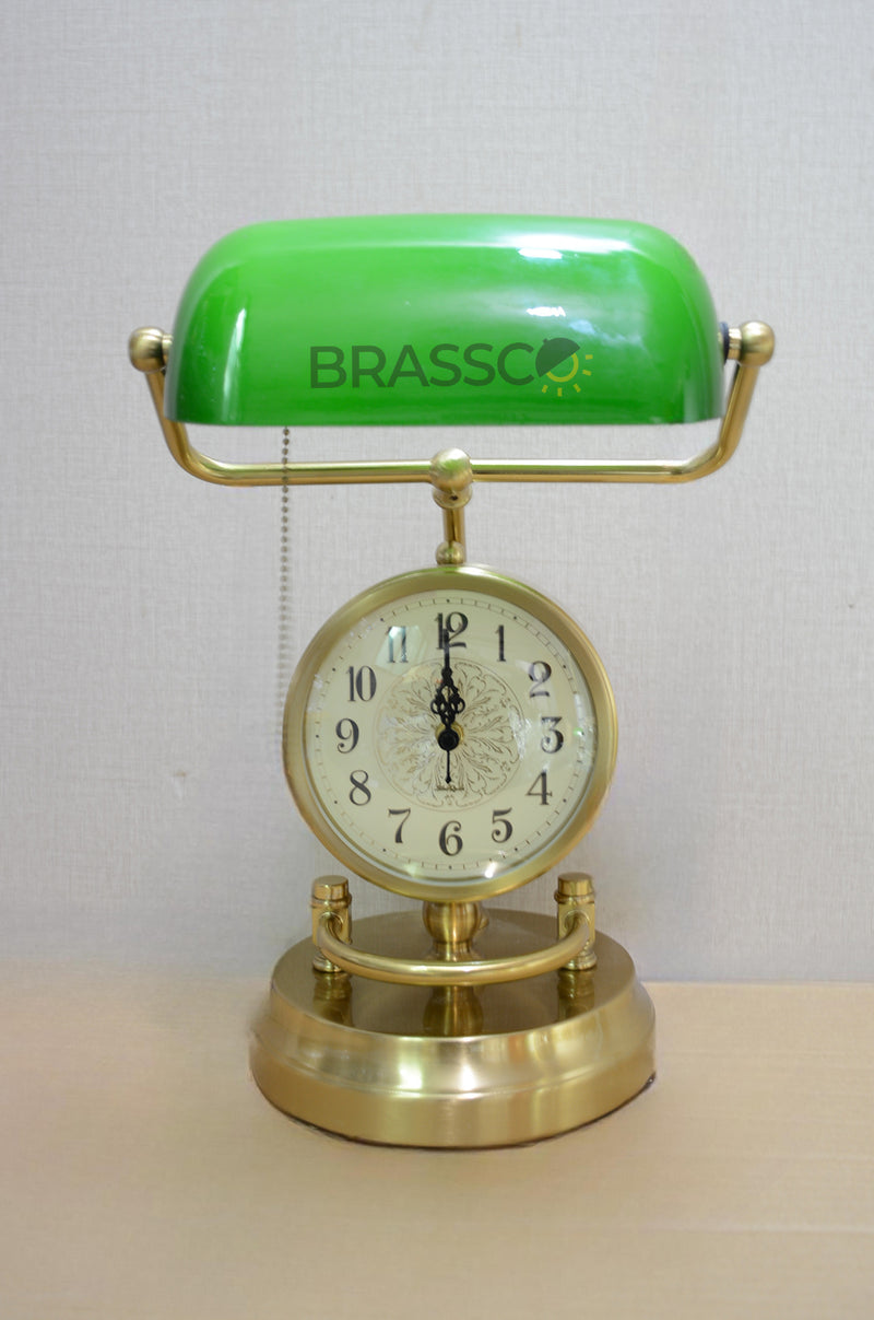 BRC' banker with clock GB  (Table Lamp)(Single)