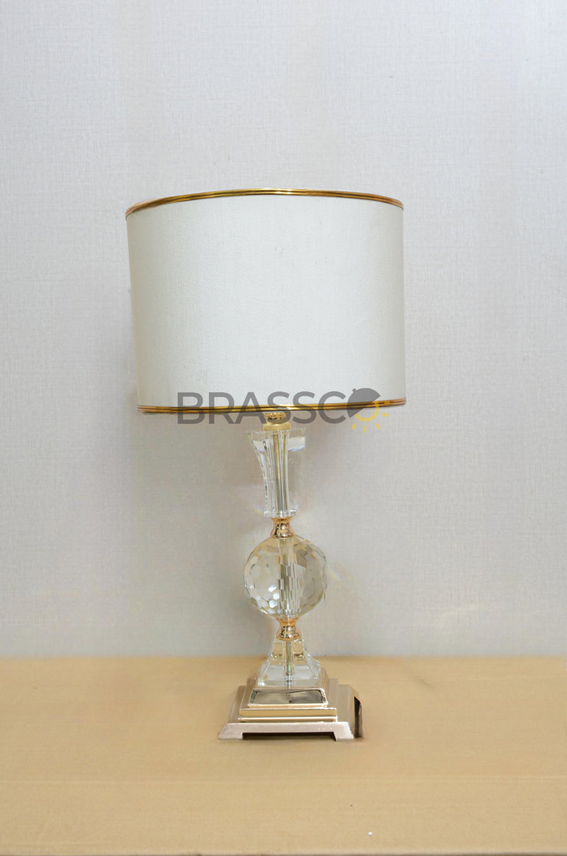 BRC` CRYSTAL SQ BALL (Table Lamp)(Pair)
