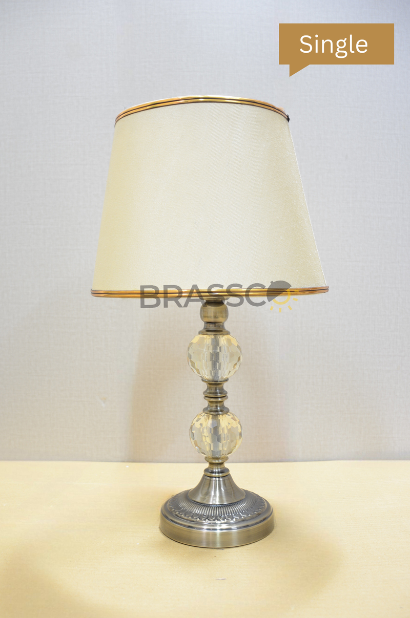 DOUBLE CRYSTAL (Table Lamp)(single)