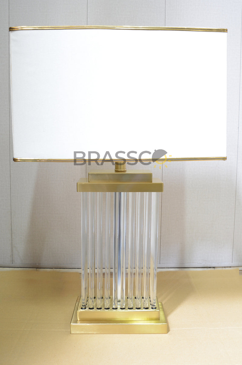 TL NT` Glass Slip Rods Lamp (Pair)(Table lamp)