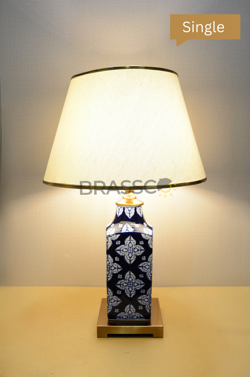 BR` Ceramic Blue medium (Table lamp) (single)