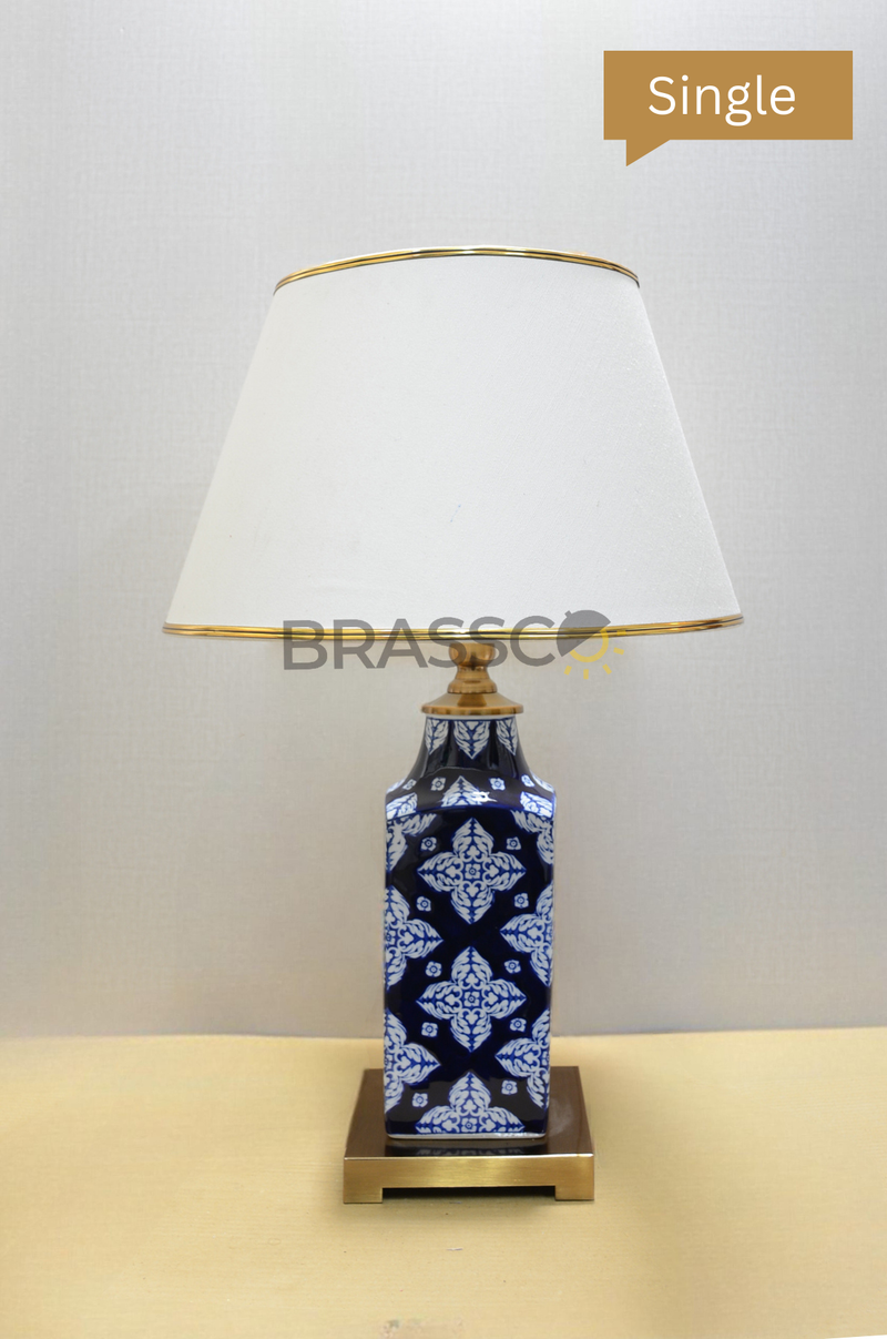 BR` Ceramic Blue medium (Table lamp) (single)