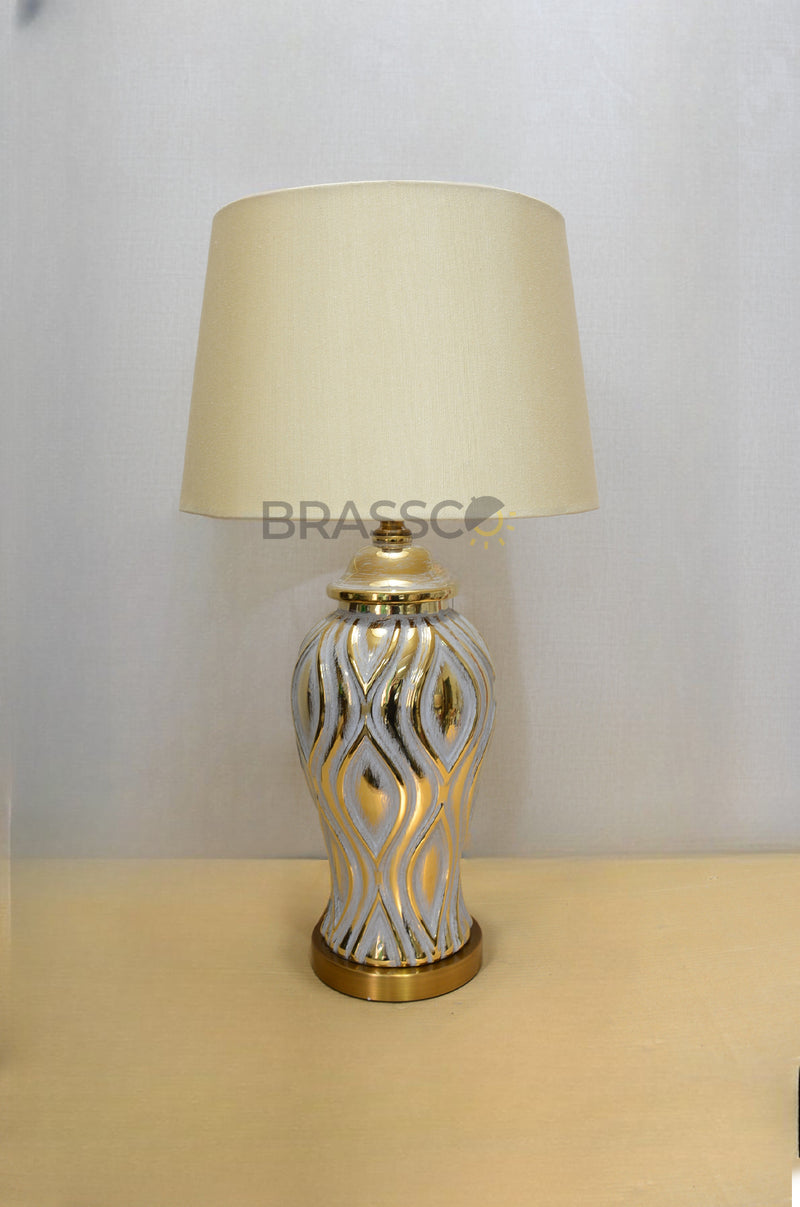 BR`Golden Linning candy Lamp (Pair)(Table Lamp)