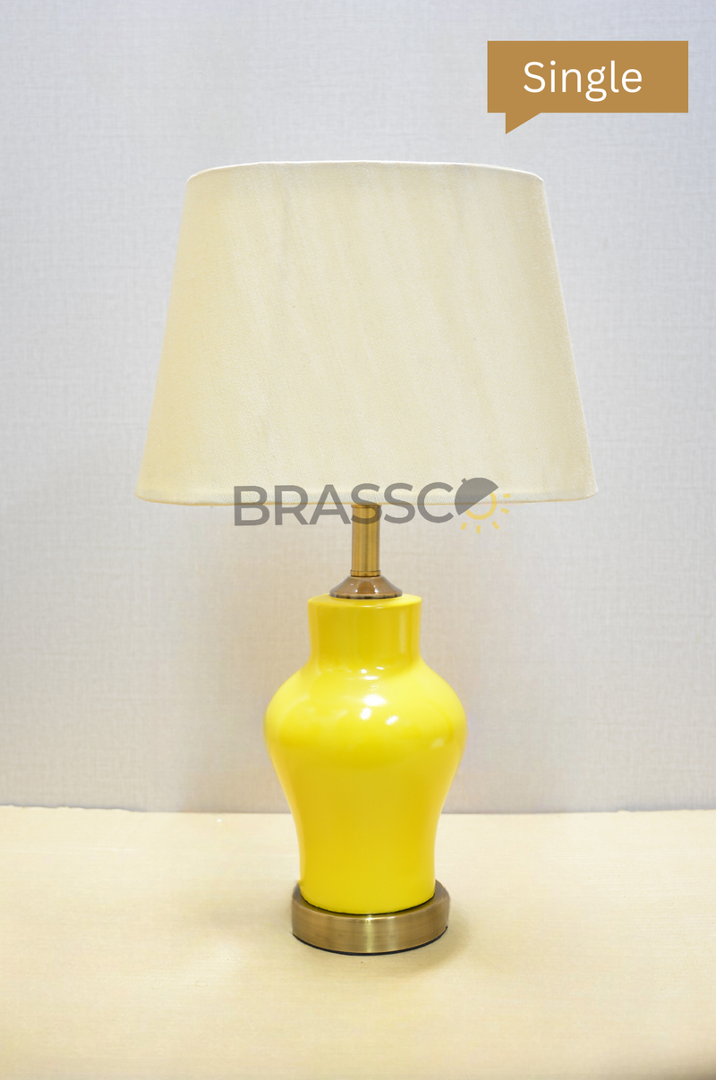 FR' rema small yellow color  (Table Lamp) (Single)