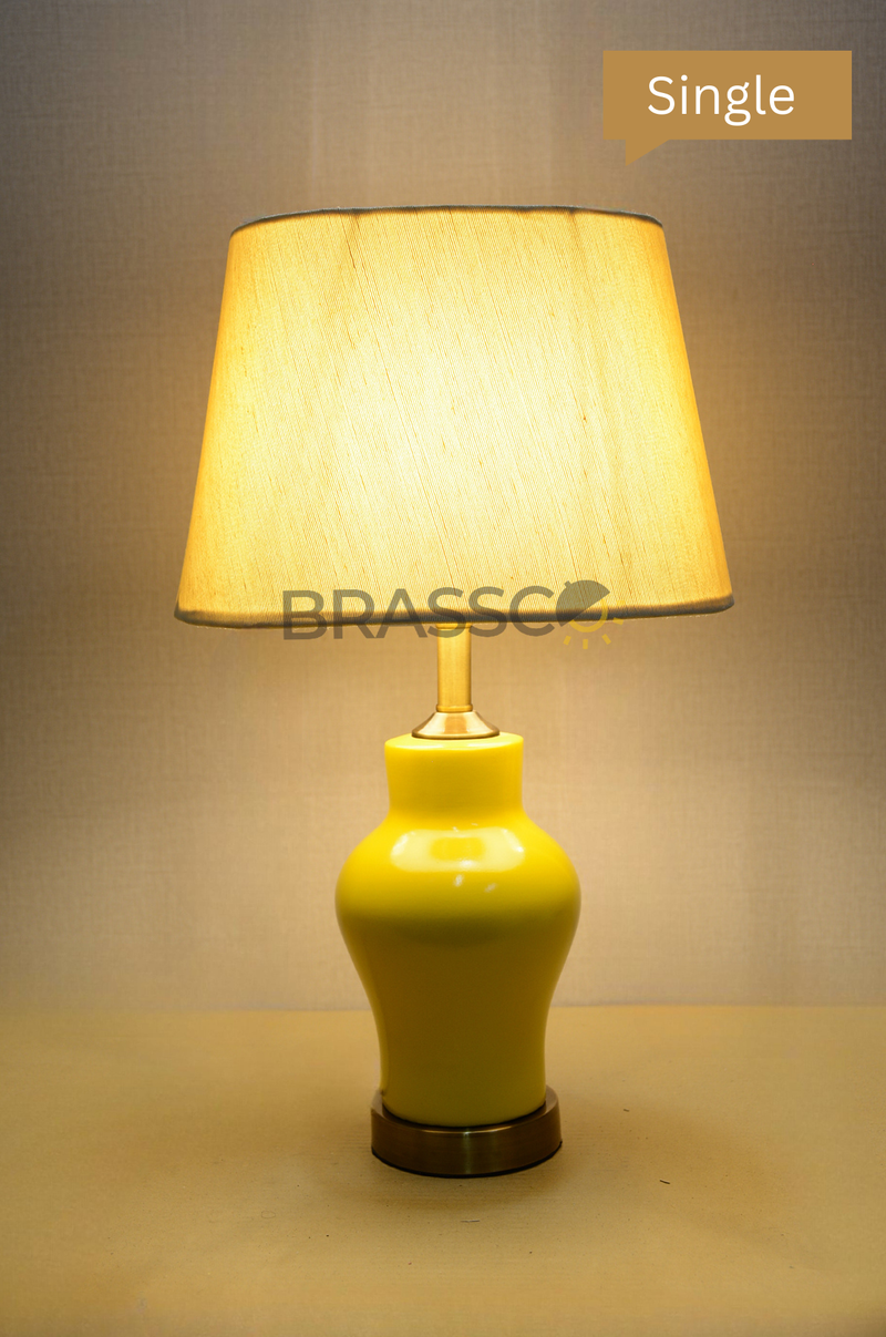 FR' rema small yellow color  (Table Lamp) (Single)