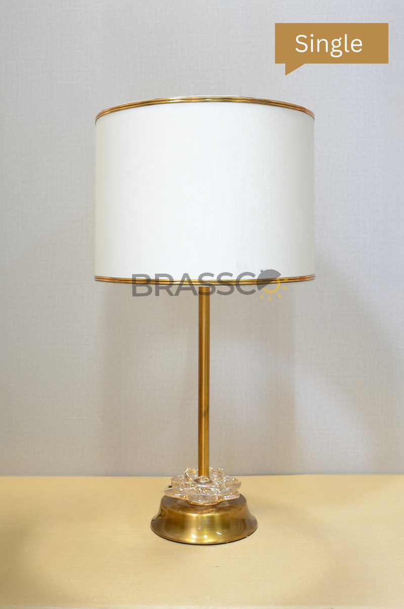 BR` SELF CRYSTAL FLOWER (Table lamp)(single)