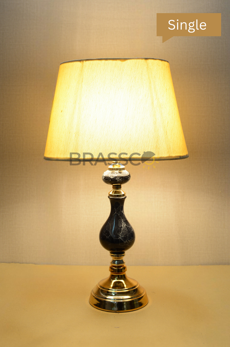 AB` Black And Gold 02 (Table Lamp)(single)