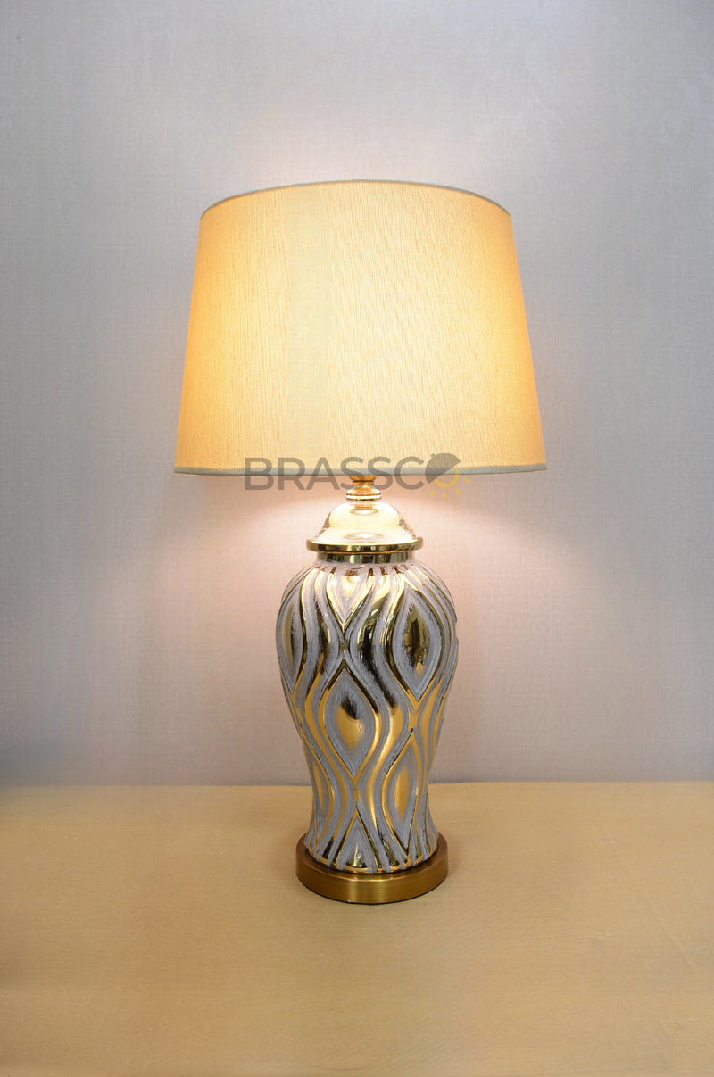 BR`Golden Linning candy Lamp (Pair)(Table Lamp)