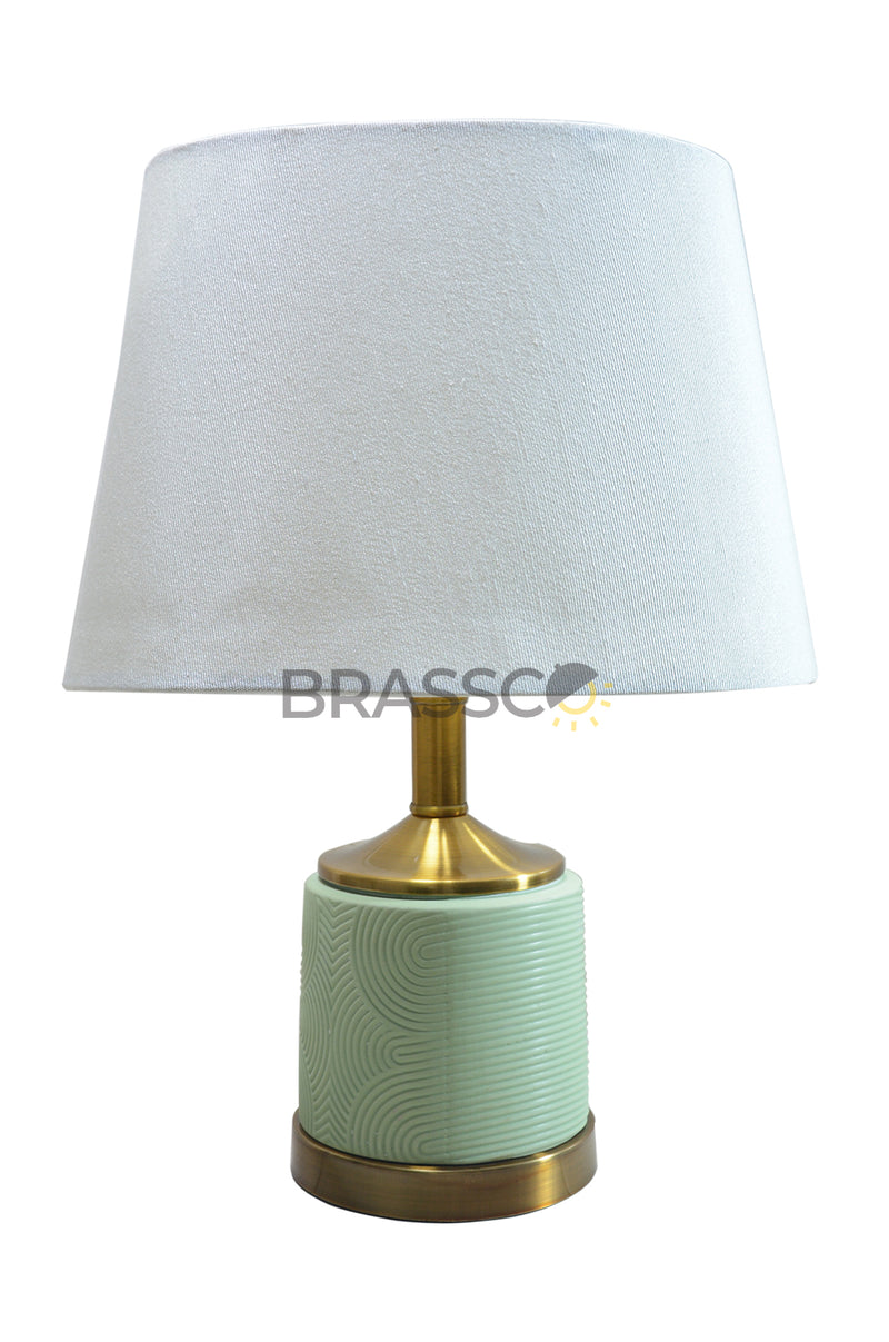 BRC' ceramic pink AB (Table Lamp)(Pair)