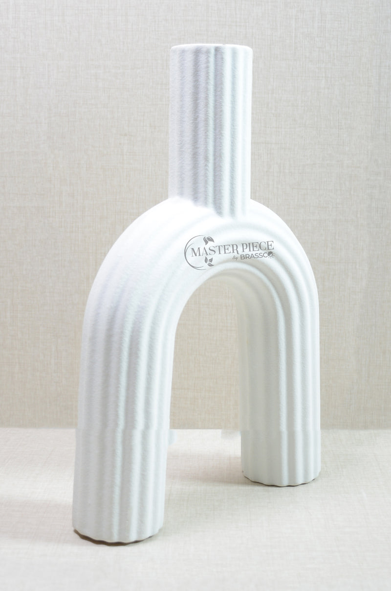 NT' Decor ceramic vase Large white (Interior Decor)(Pair)(single)