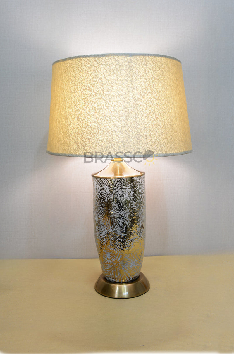 BR` Golden texture lamp(Pair)(Table Lamp)