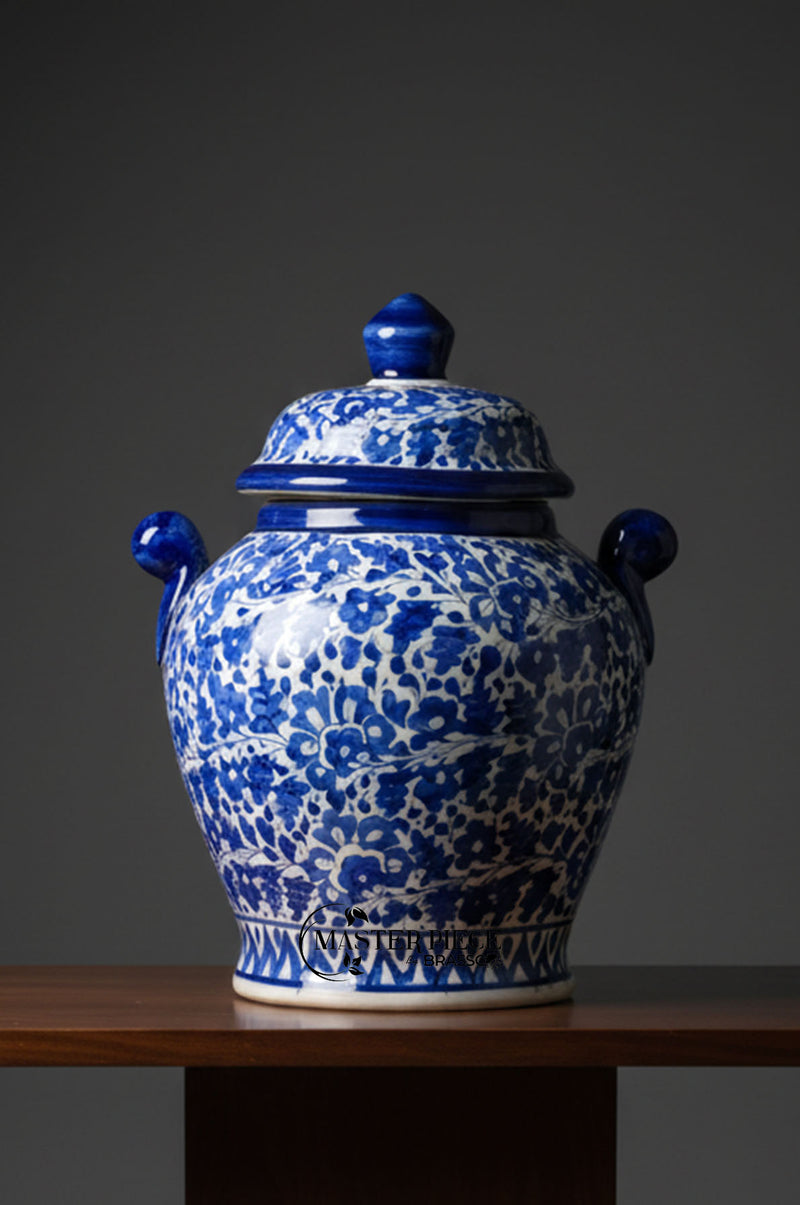 MP` BLUE POTTERY candy 1 (Interior Decor)(Vase)