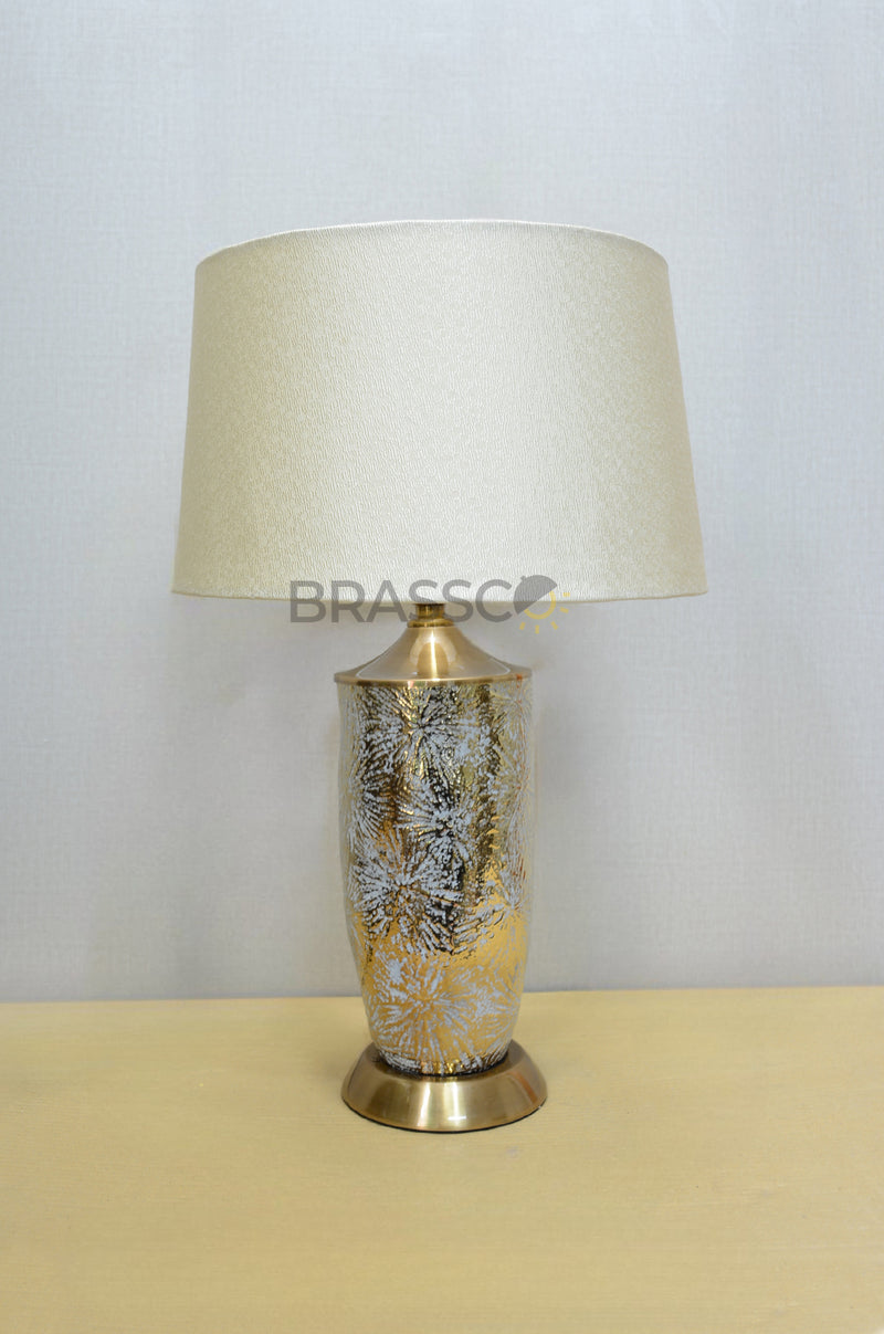 BR` Golden texture lamp(Pair)(Table Lamp)