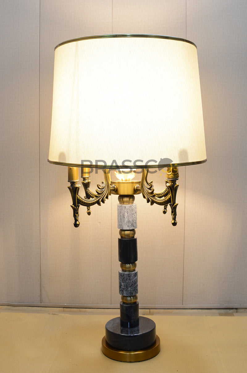 BR`4 Arm marble Lamp GB (PAIR)(TABLE LAMP)