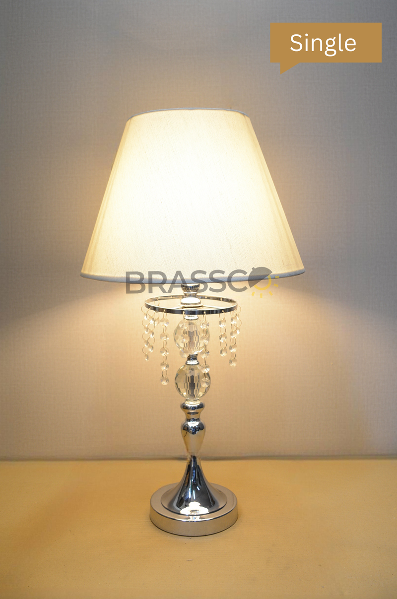 Silver hanging lamp (Table Lamp)(single)