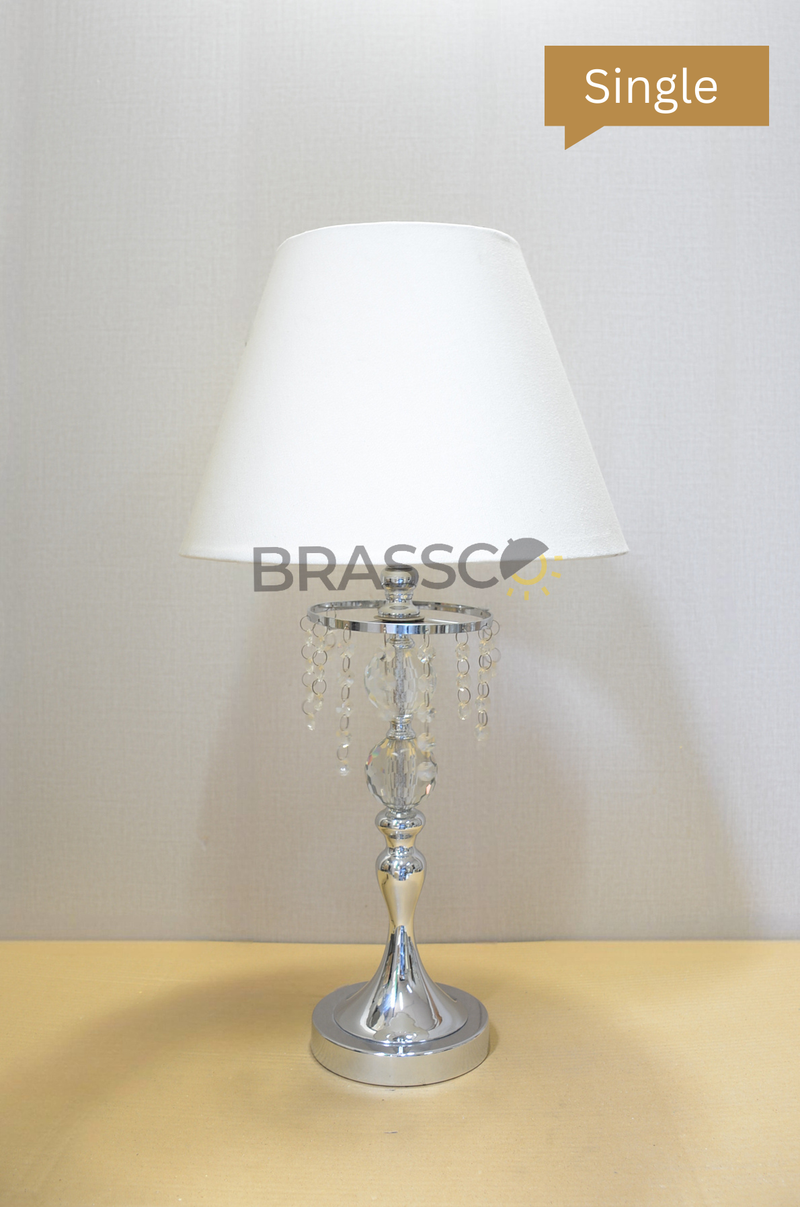 Silver hanging lamp (Table Lamp)(single)