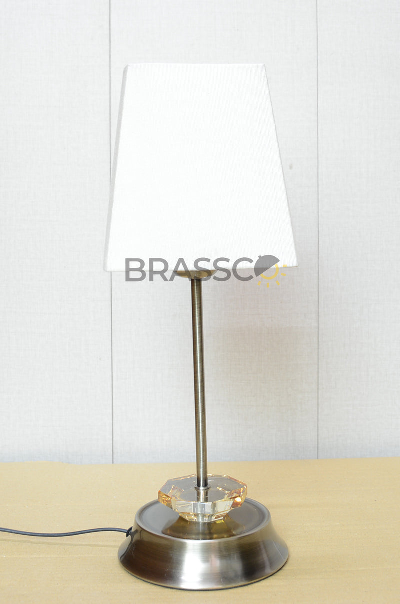 BR` ROD LAMP SMALL  AB (PAIR)(TABLE LAMP)