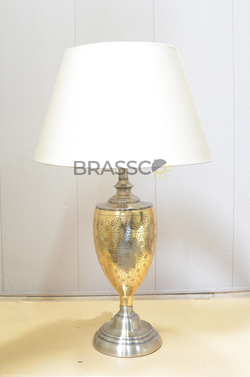 BR` Golden Laser Cut (PAIR)(TABLE LAMP)