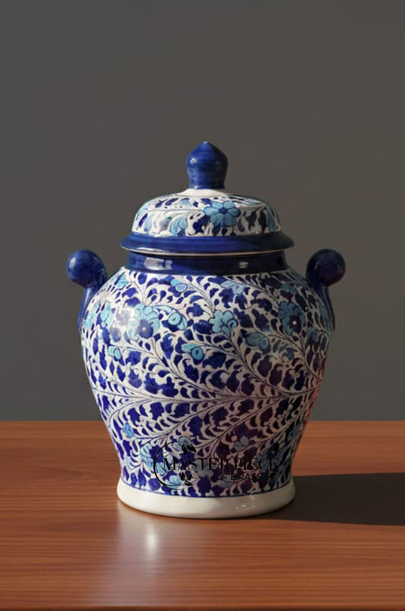 MP` BLUE POTTERY candy 3 (Interior Decor)(Vase)
