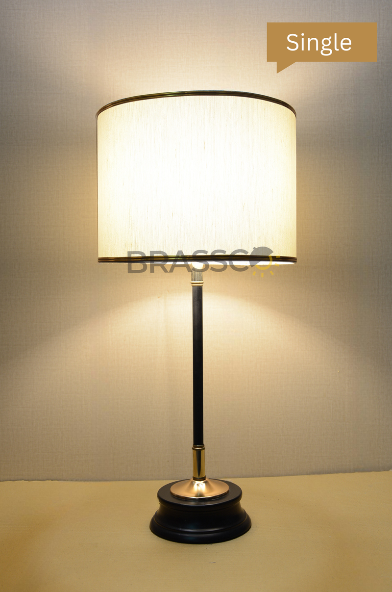 FS` BLACK THIN ROD (Table Lamp)(Single)