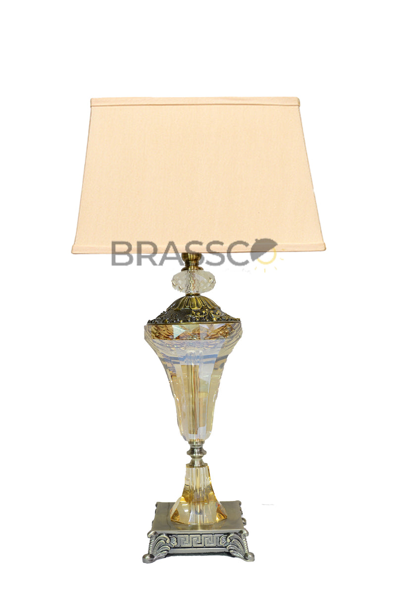 BR' Tarkish champion crystal flowers (Table Lamp)