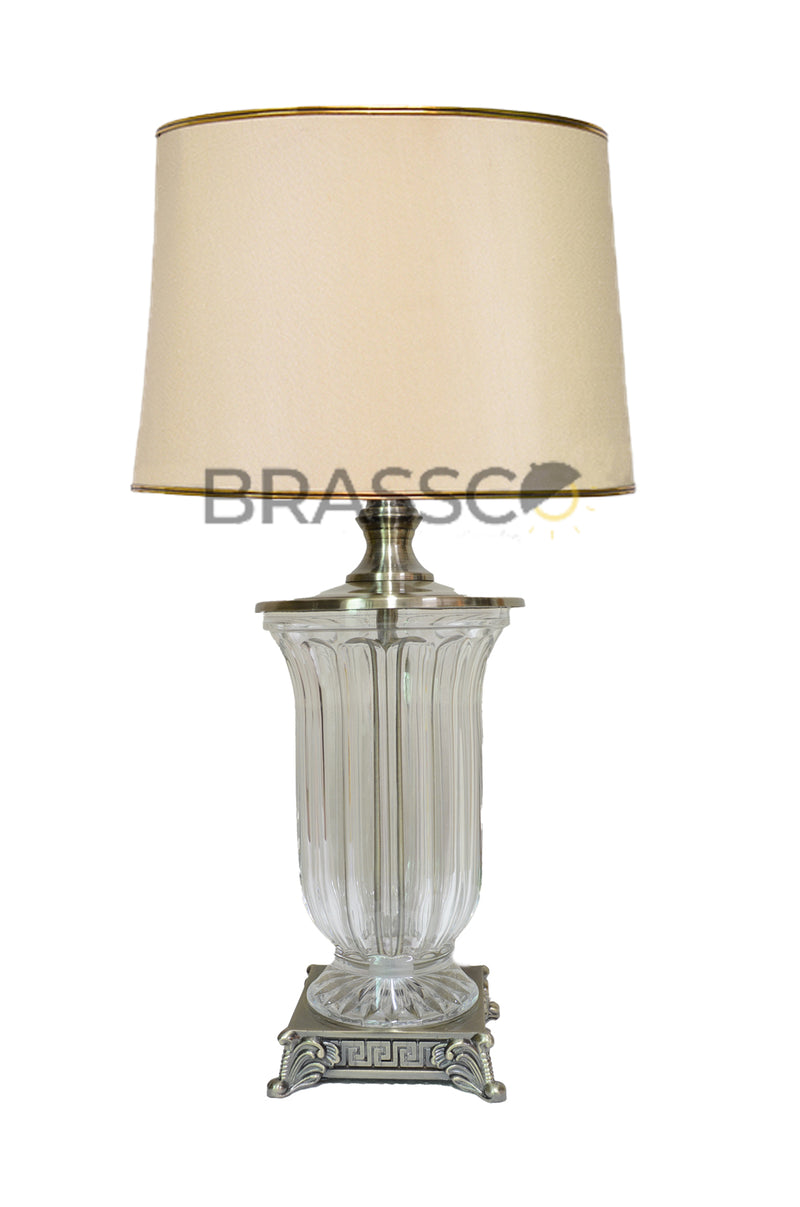 BR' turkish crystal glass Versace linner (Table Lamp)