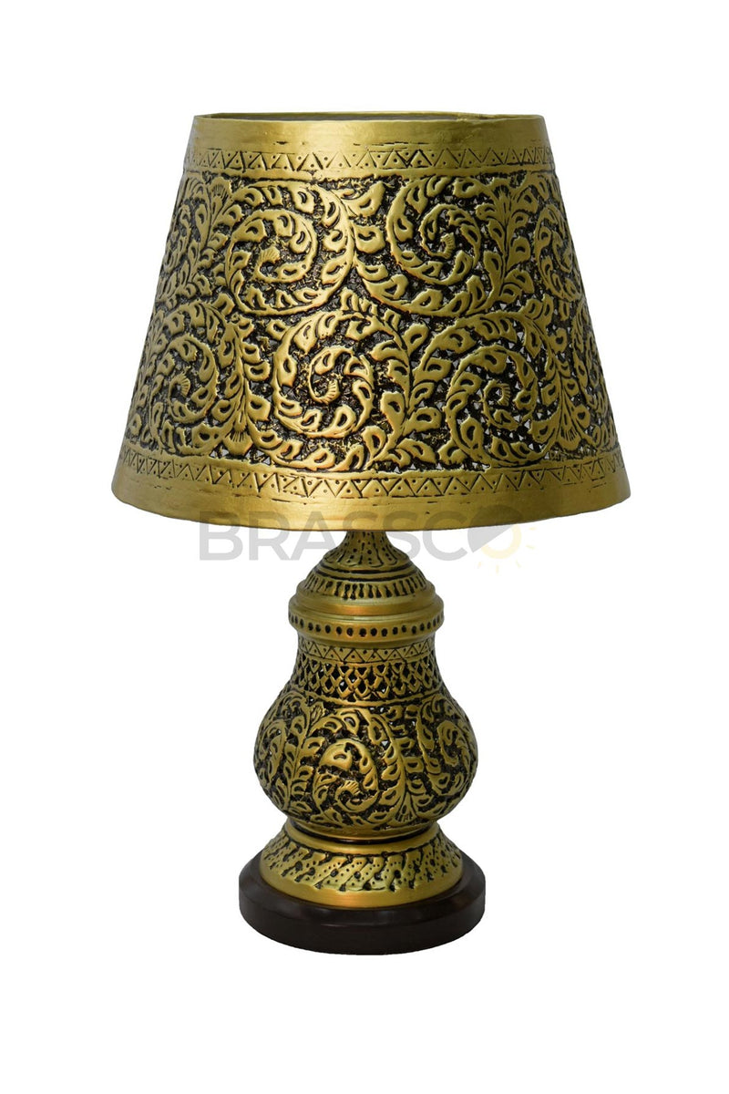 RAI-CARVED (Pair)(TABLE LAMP)