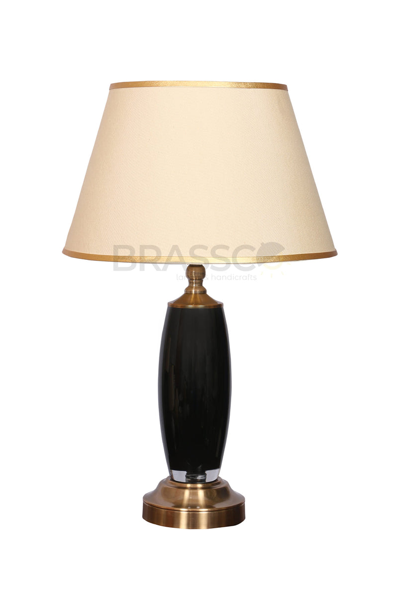 Black Glassow (PAIR)(Table Lamp)