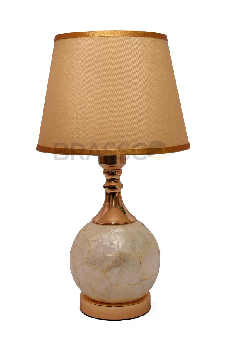 MOTHER OF PEARL SMALL  G (Pair)(Table Lamp)