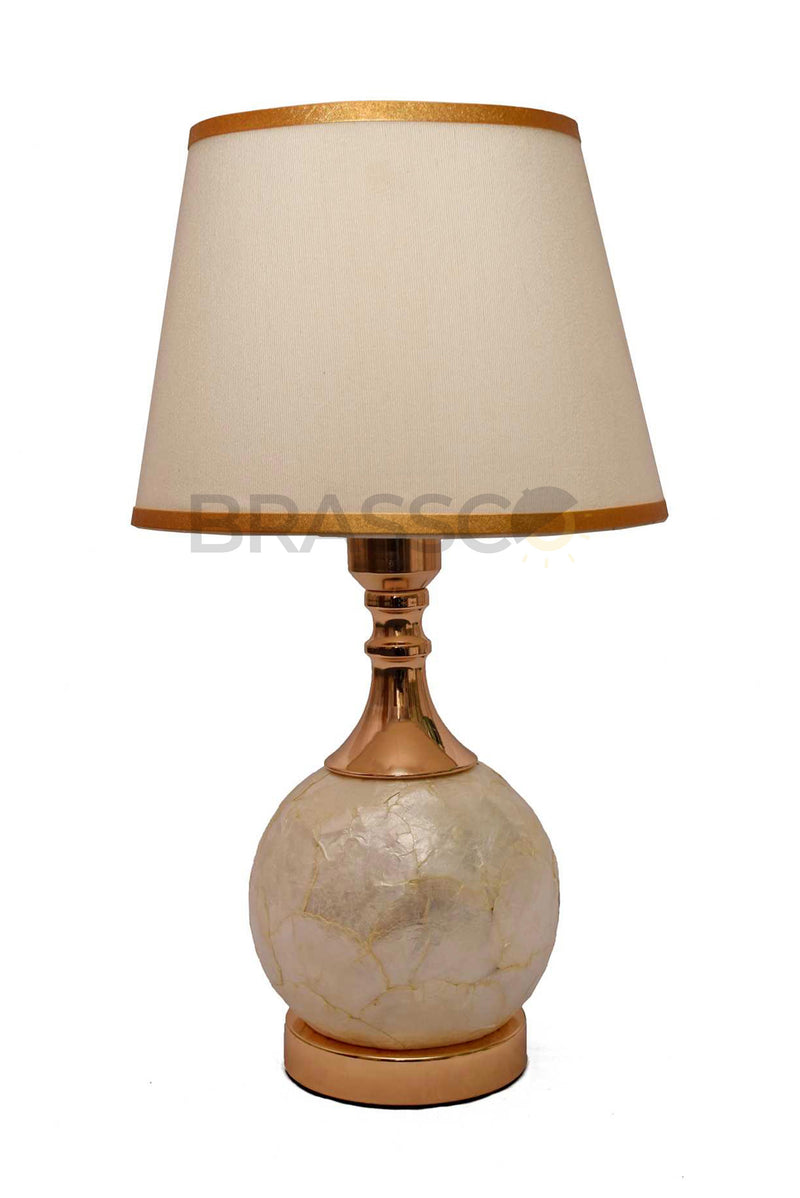 MOTHER OF PEARL SMALL  G (Pair)(Table Lamp)