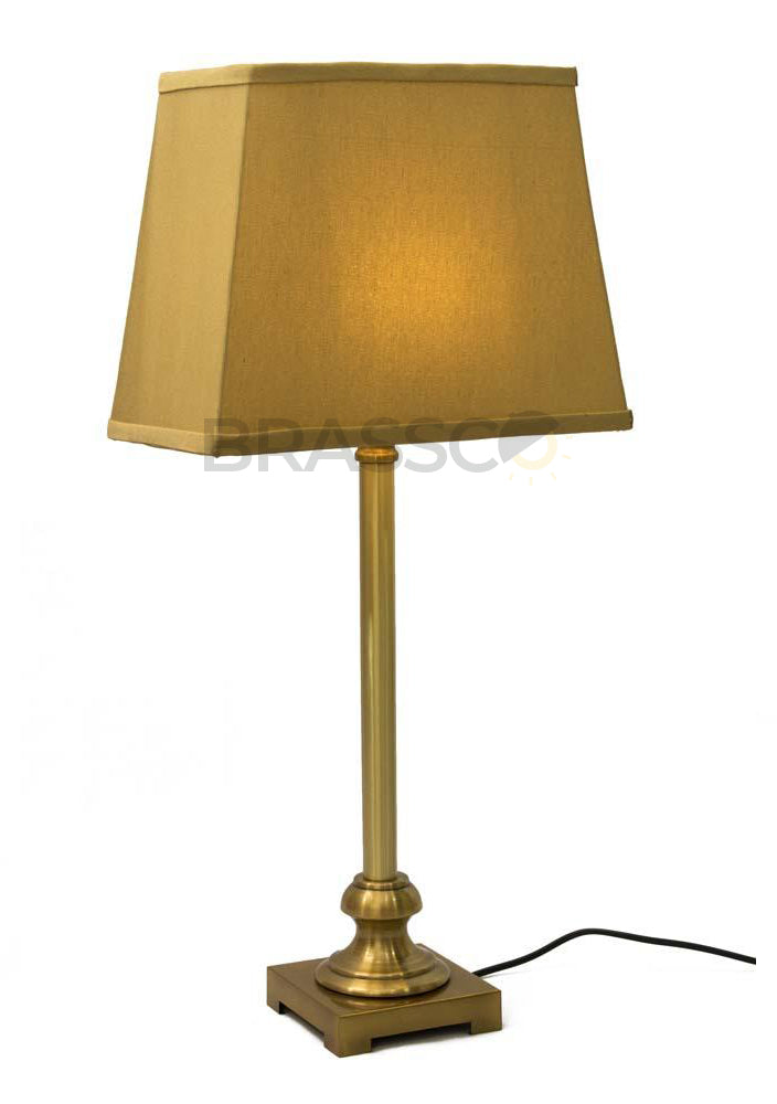 FRENCH BRASS (Pair)(Table Lamp)