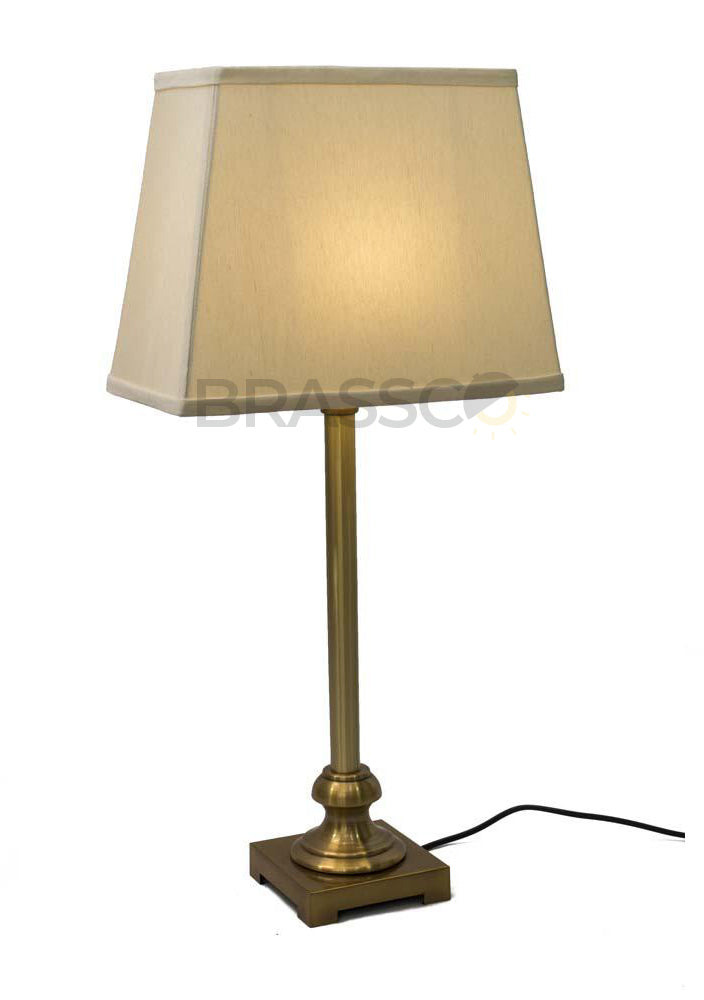 FRENCH BRASS (Pair)(Table Lamp)