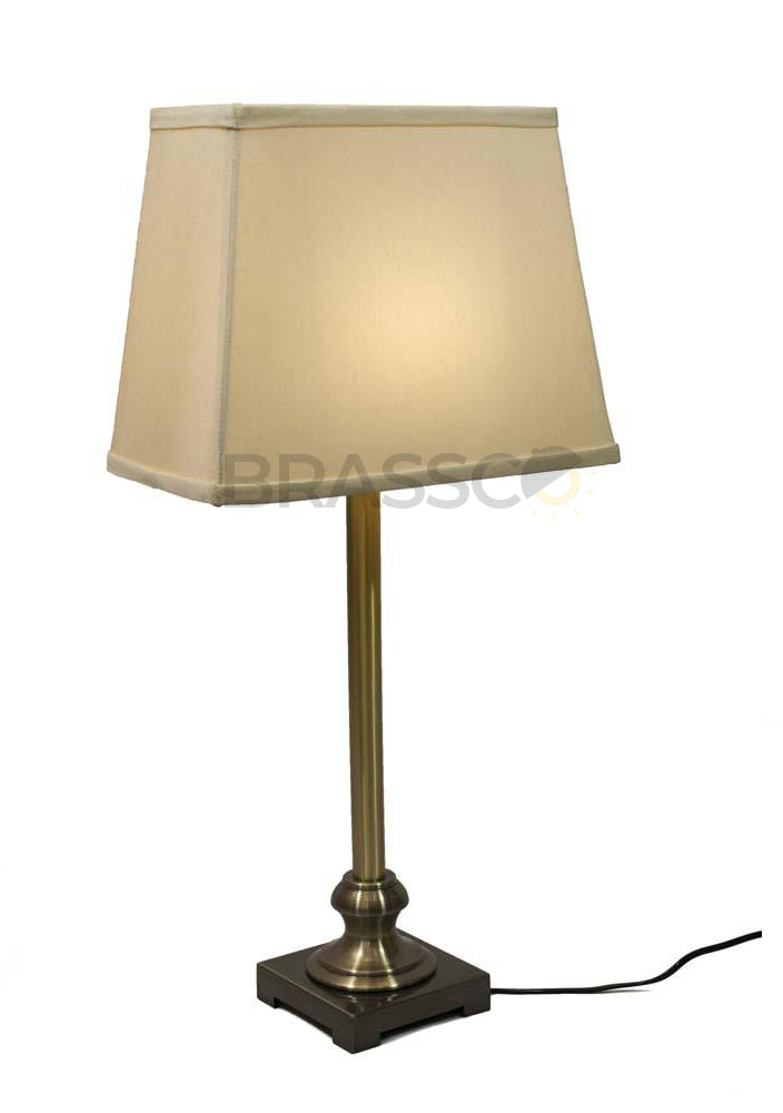 FRENCH BRASS (Pair)(Table Lamp)