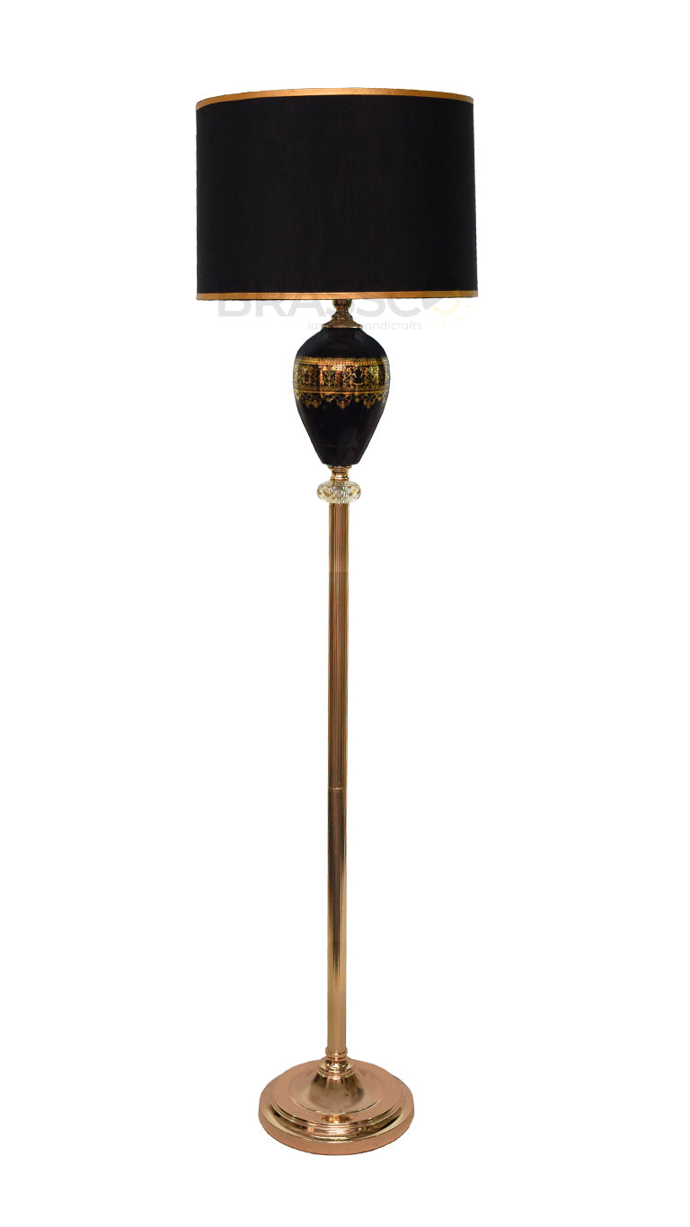 TURKISH PEDESTAL S BLACK(FLOOR LAMP)